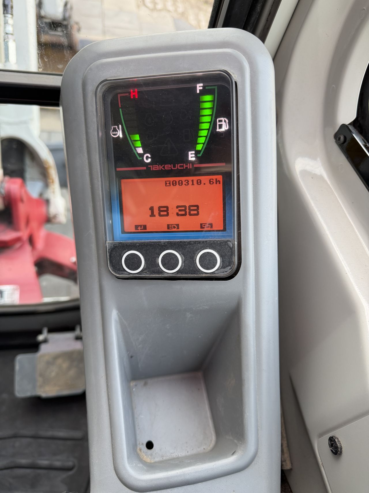 Takeuchi TB216 | 2024 | slechts 310 uur! minigraver graafmachine