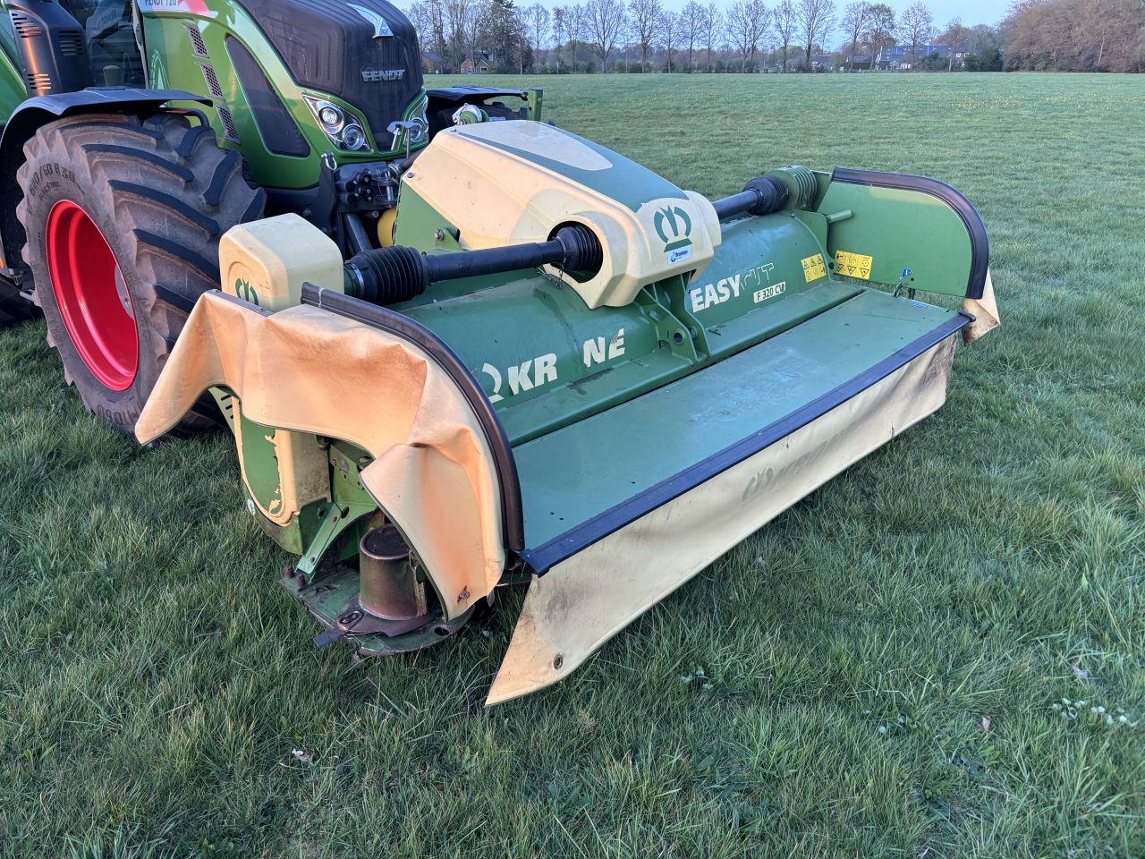 Krone maaicombinatie krone easycut F320 cv en R320 cv maaiers