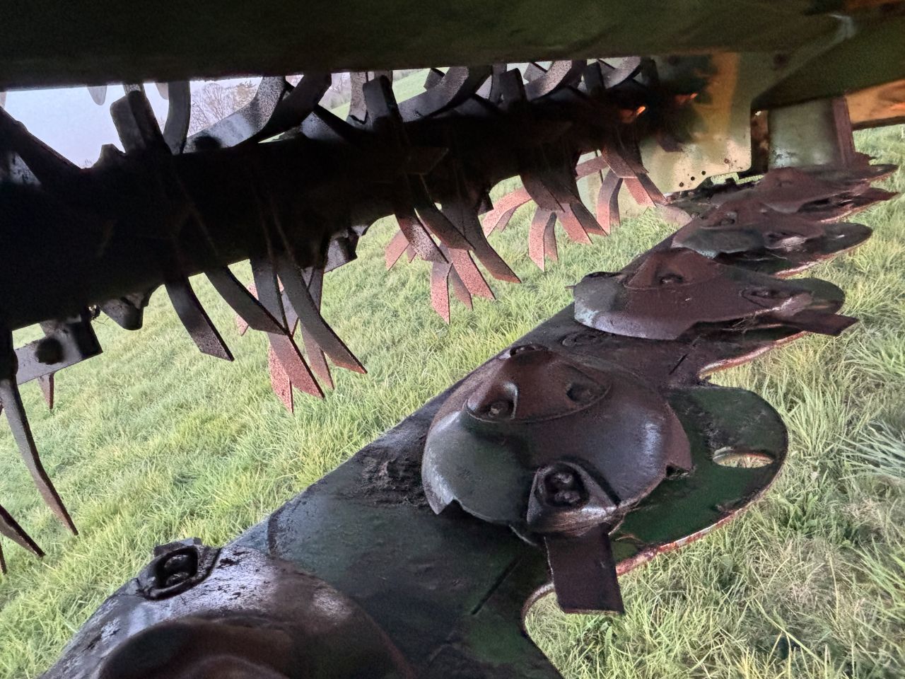 Krone maaicombinatie krone easycut F320 cv en R320 cv maaiers