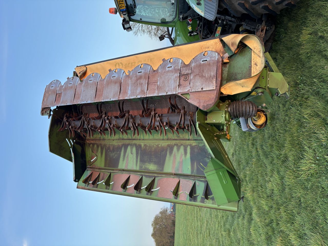 Krone maaicombinatie krone easycut F320 cv en R320 cv maaiers