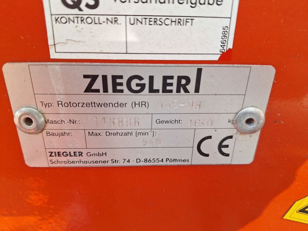 Niemeyer HR 905 DH schudder