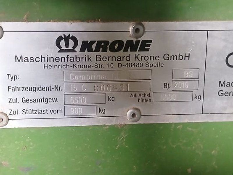 Krone Comprima CF 155 XC