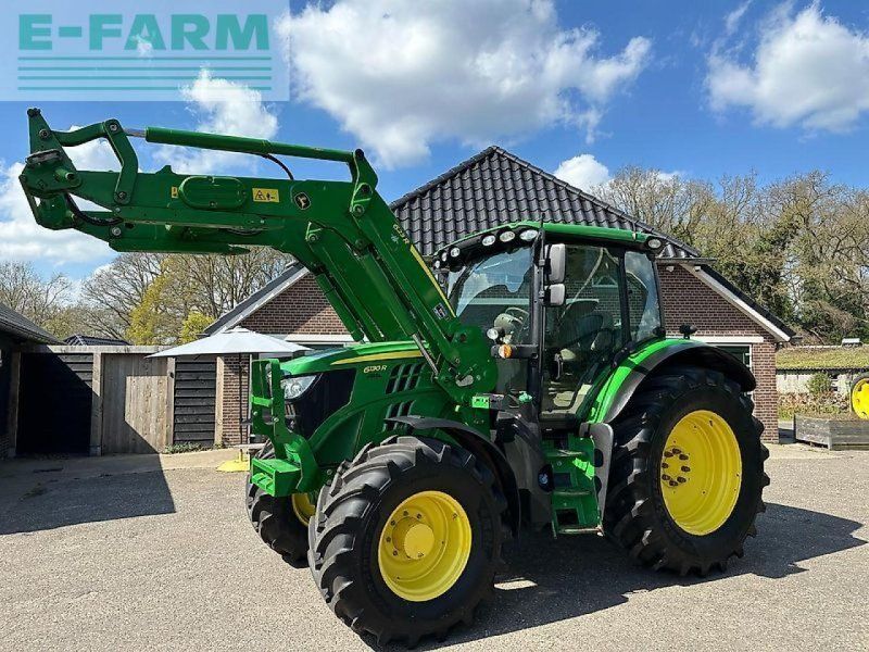 John Deere 6130r aq+623r frontlader