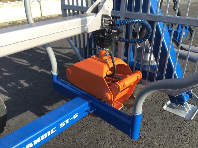 Scandic ST-6 Rückewagen 7,4t 5,9m Kran 600kg Hubkraft l Hydr.Brems