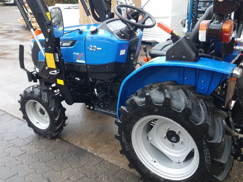 Solis 20 + Alö Quicke C09s Frontlader + Schaufel +  Zulassungspap