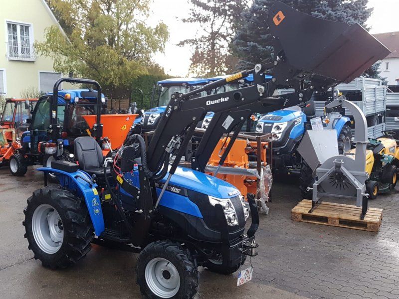 Solis 20 + Alö Quicke C09s Frontlader + Schaufel +  Zulassungspap