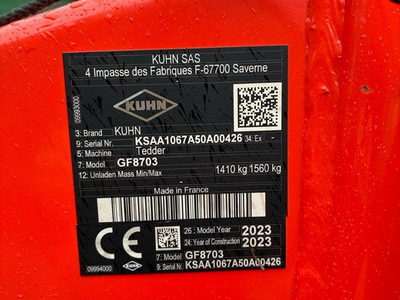 Kuhn GF8703