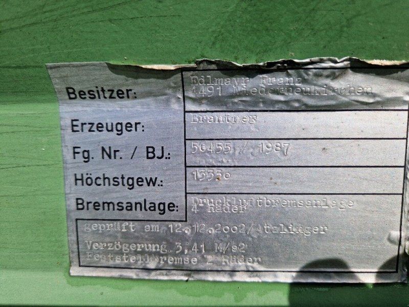 Brantner 2 Achs 3 Seitenkipper