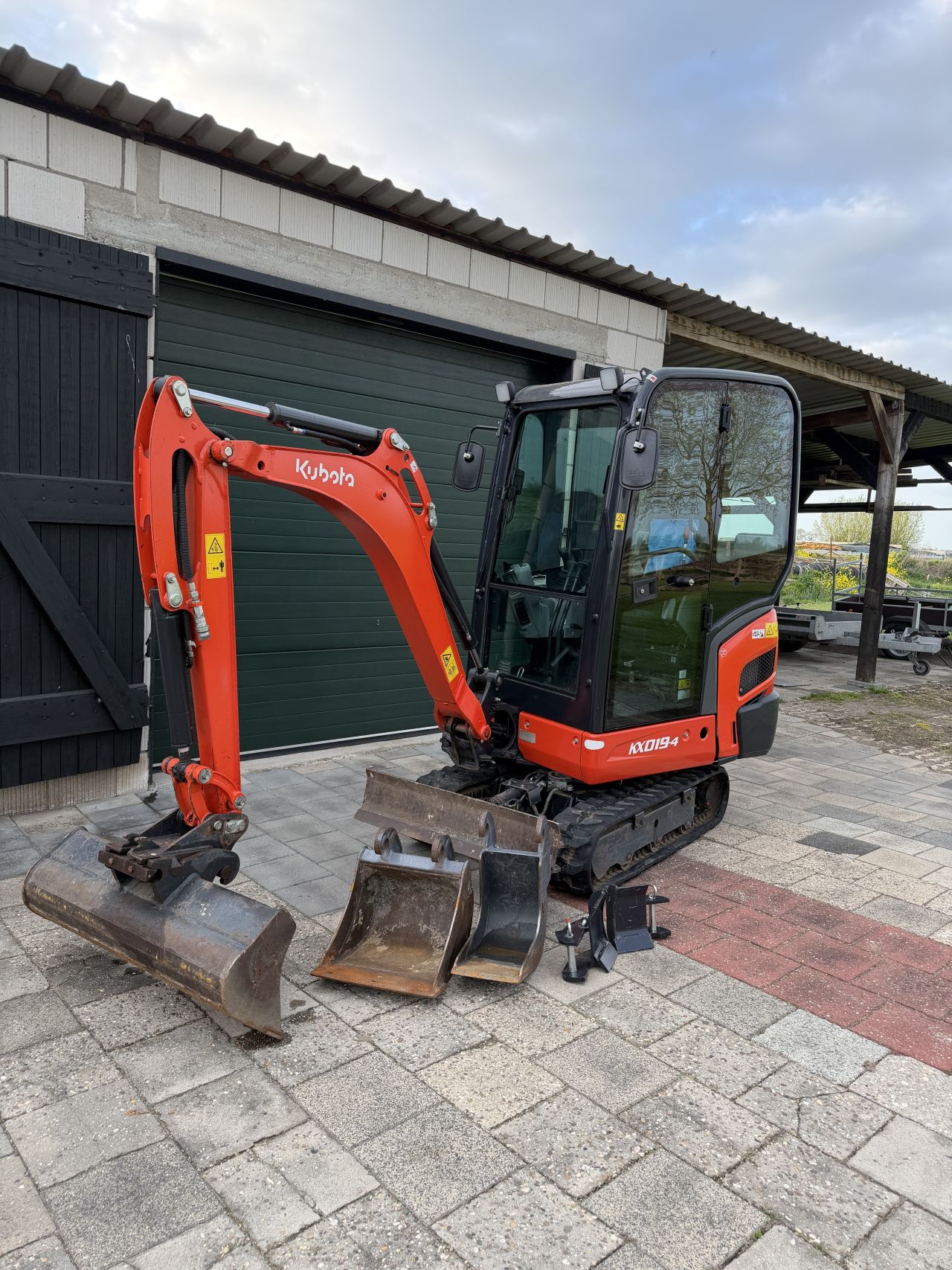 Kubota KX019-4 | 2024 |slechts 620 uur ! minigraver graafmachine