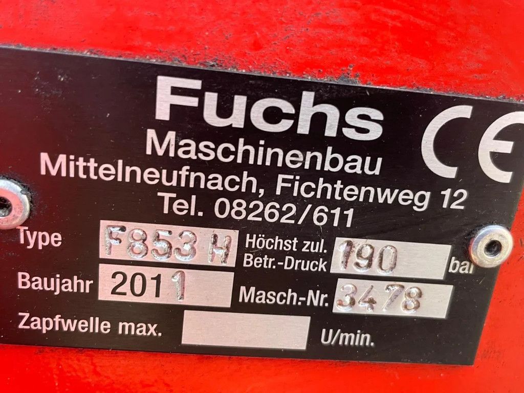 Fuchs F853H shovel loader