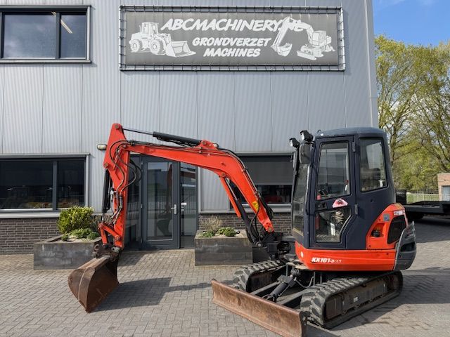 Kubota KX101-3@ bj2014 3.5T Minigraver Minikraan SLP/SRT ZGST