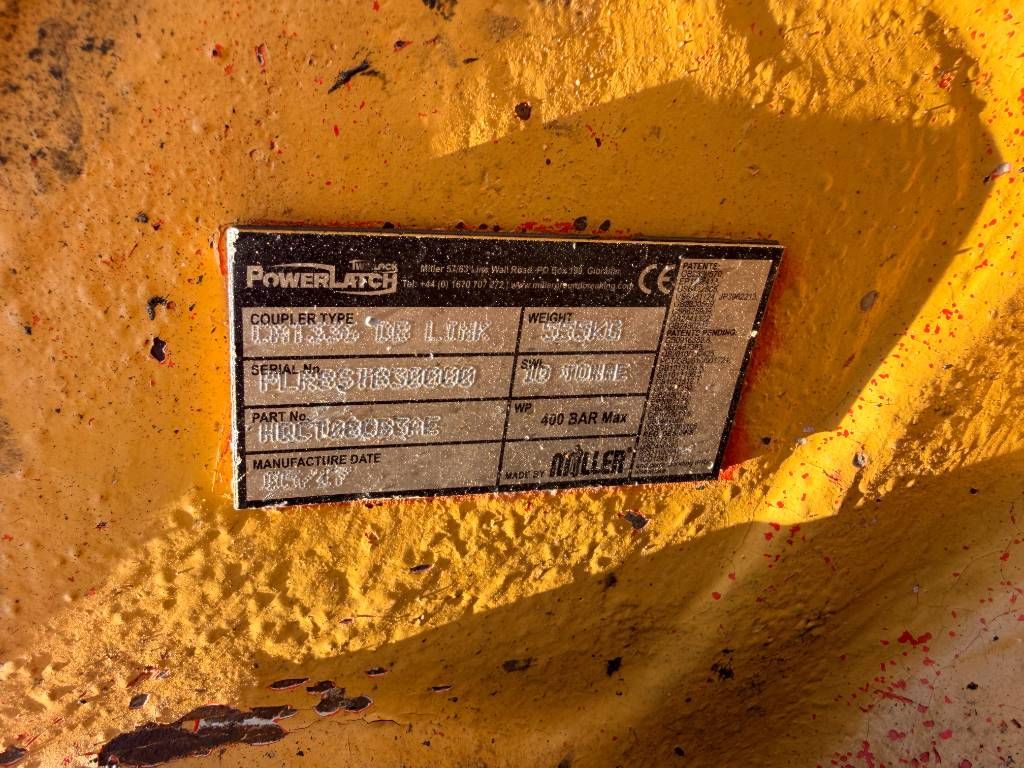 Miller Caterpillar 330C / 330D / 336D / 336E / 336F Geit