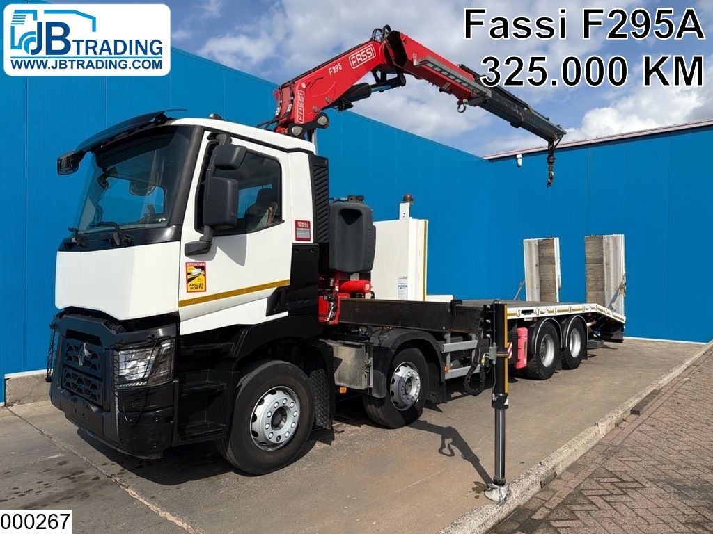 Renault C 430 8x2, EURO 6, Fassi