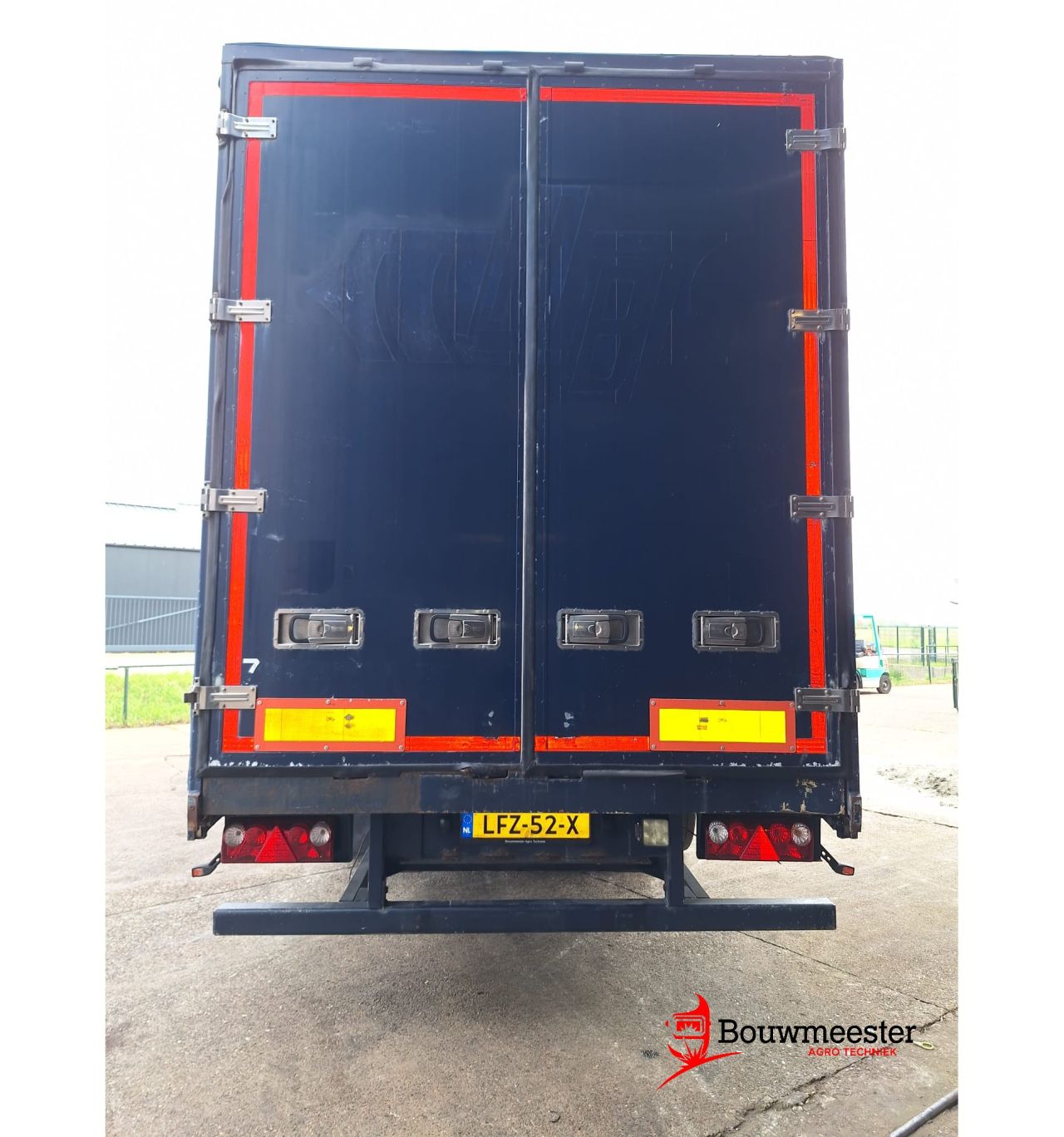 Nette landbouwwagen/zeilenwagen te koop aangeboden