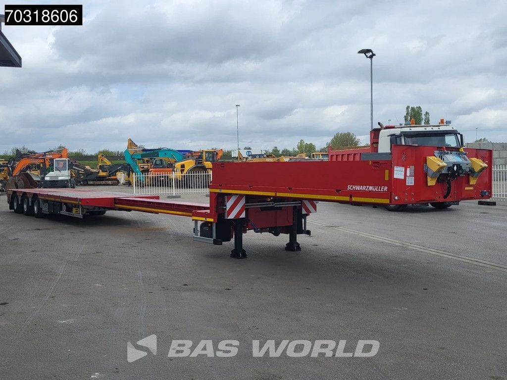 Schwarzmüller 3 Achsen NEW! 3x Steering Axles SAF Extendable