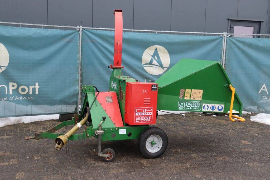 Wood chipper Green Technik CIP 1500