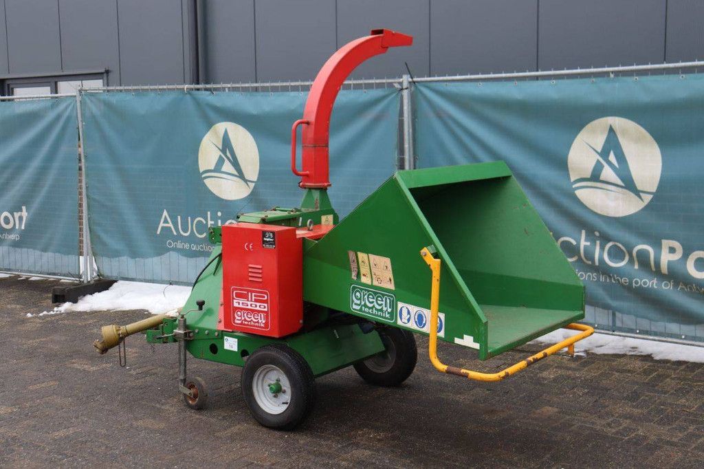 Wood chipper Green Technik CIP 1500