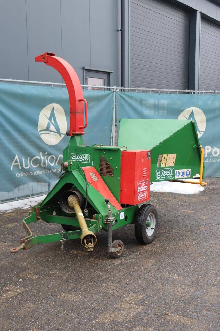 Wood chipper Green Technik CIP 1500