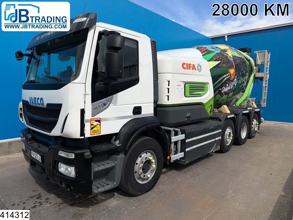 Iveco Stralis EURO 6, 8x2, PTO, CNG
