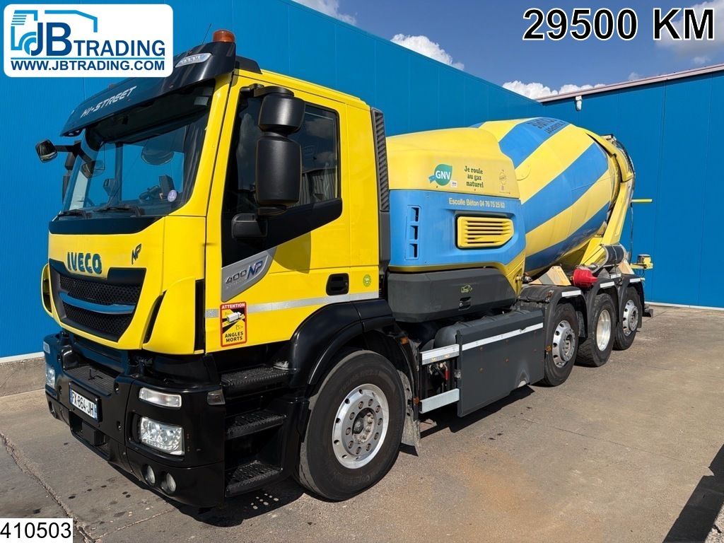 Iveco Stralis EURO 6, 8x2, PTO, CNG