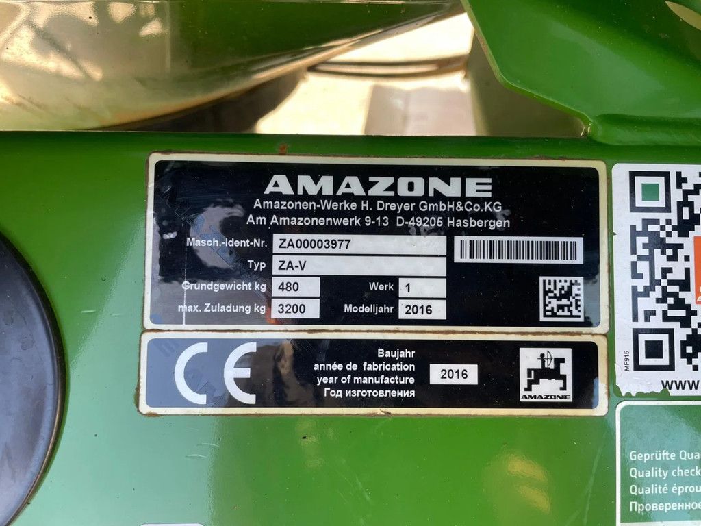 Amazone ZA-V 2000 Kunstmeststrooier