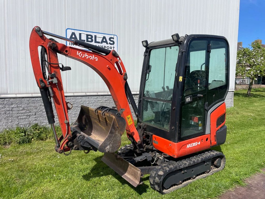 Kubota KX019-4 graafmachine CW05
