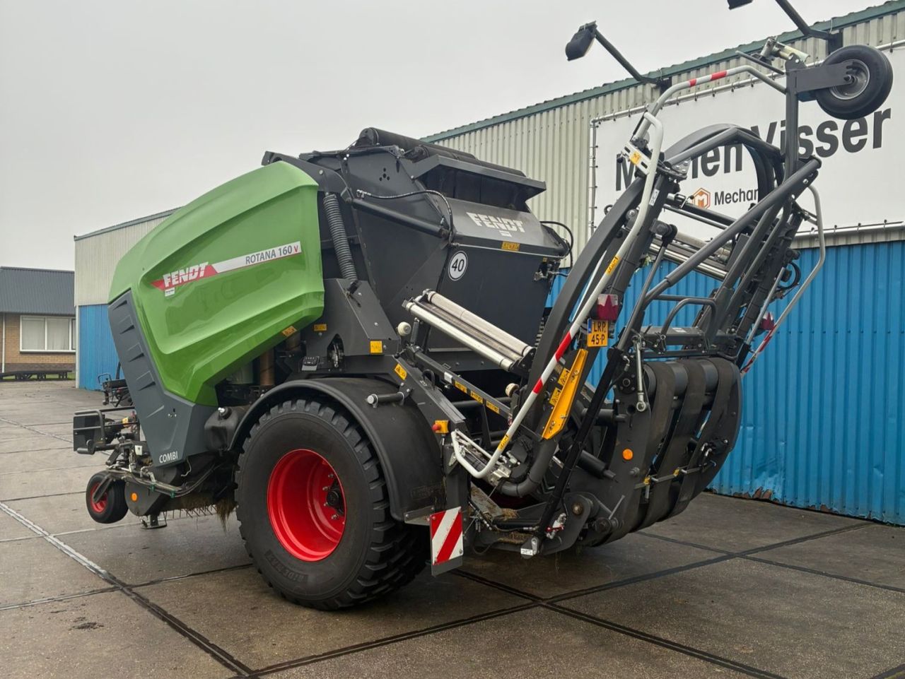 Fendt Rotana 160 V perswikkel combi balenpers