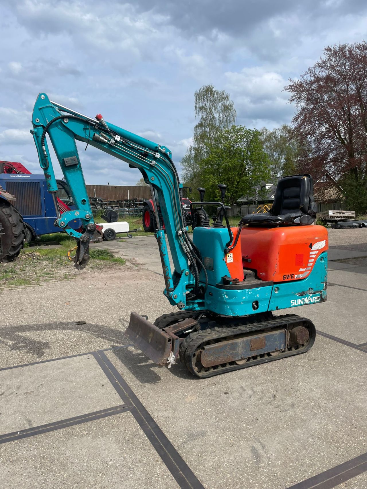 Sunward SWE08B 1 ton minigraver minikraan