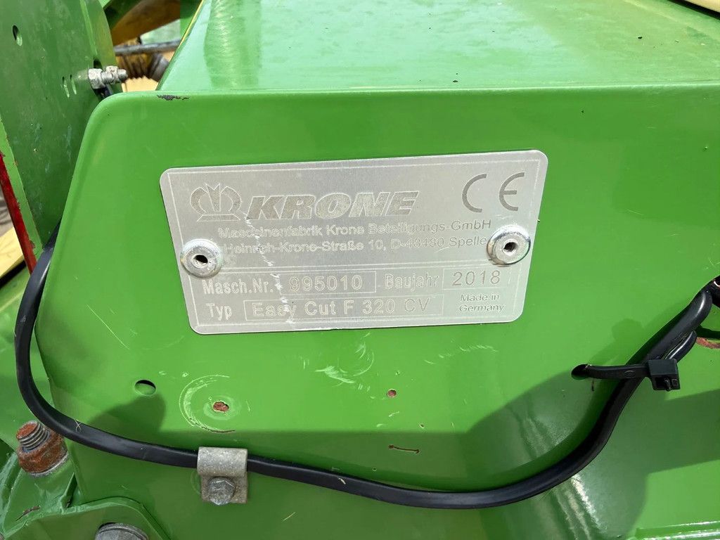 Krone Triple maaier Easycut B 870 CV & 320 CV Kneuzer schijvenmaaier