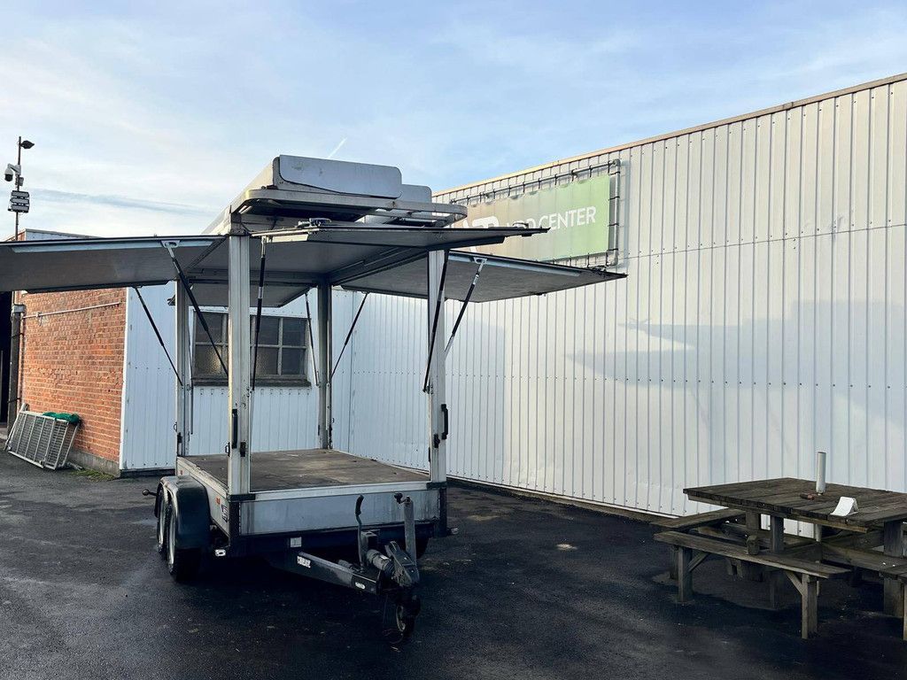 Closed Box Trailer Hapert Sapphire 3500kg 3.00x1.50x2.10m 2018