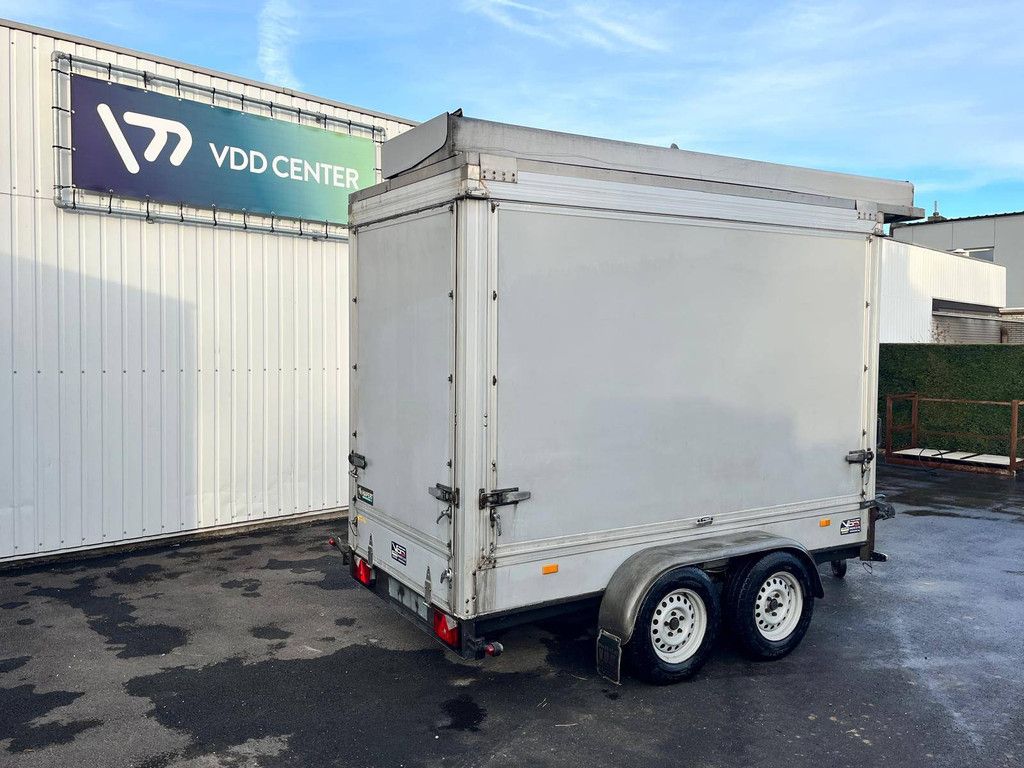 Closed Box Trailer Hapert Sapphire 3500kg 3.00x1.50x2.10m 2018