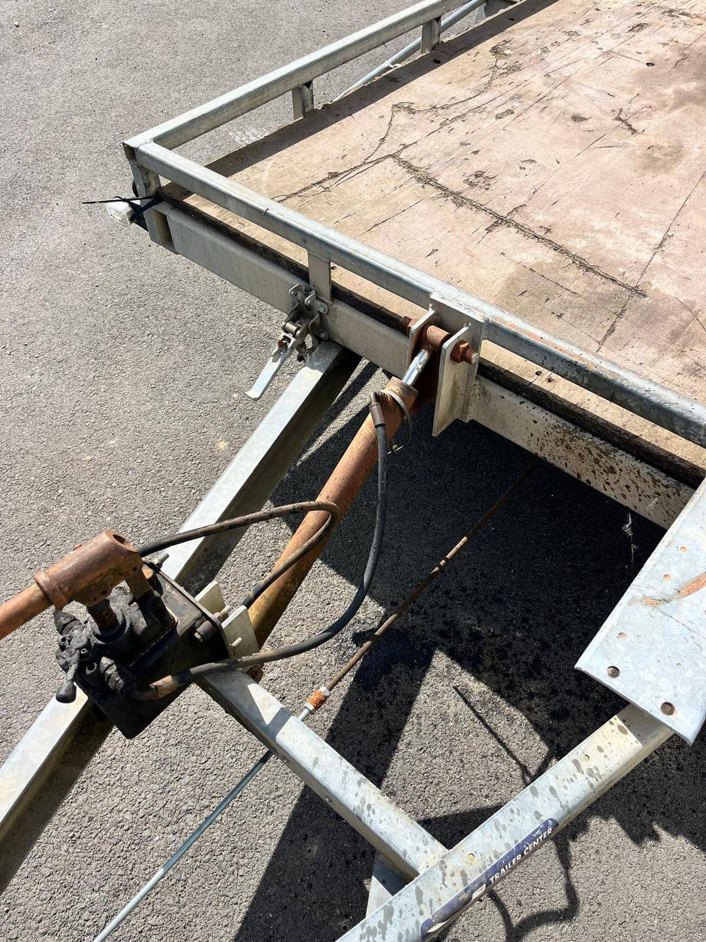 Transporter RW Kippanhänger 2000 kg 4,5 x 1,90 m 2001