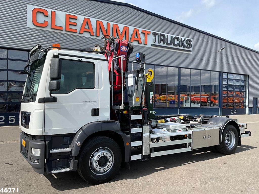 Man TGM 18.290 Euro 6 HMF 14 Tonmeter Z-kraan Just 140.770 km!