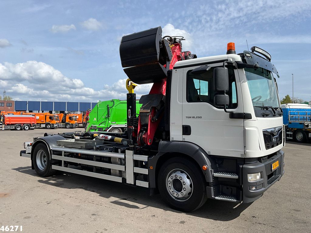 Man TGM 18.290 Euro 6 HMF 14 Tonmeter Z-kraan Just 140.770 km!