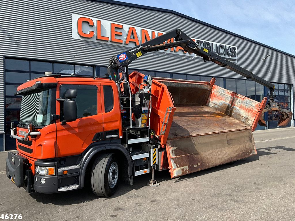 Scania P 320 HMF 14 Tonmeter Z-kraan Just 173.443 km!