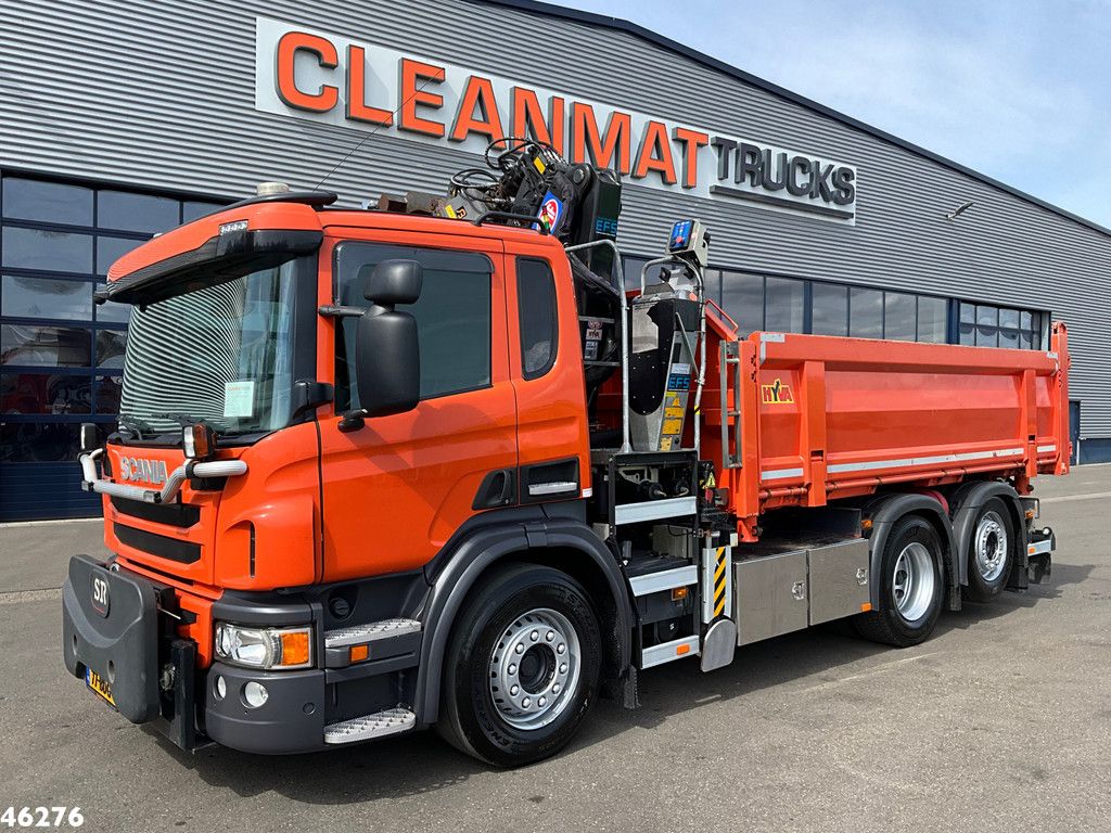 Scania P 320 HMF 14 Tonmeter Z-kraan Just 173.443 km!