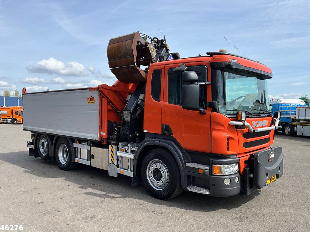 Scania P 320 HMF 14 Tonmeter Z-kraan Just 173.443 km!