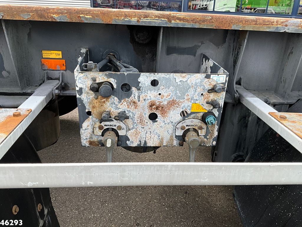 Van Hool 3-assige containeraanhangwagen