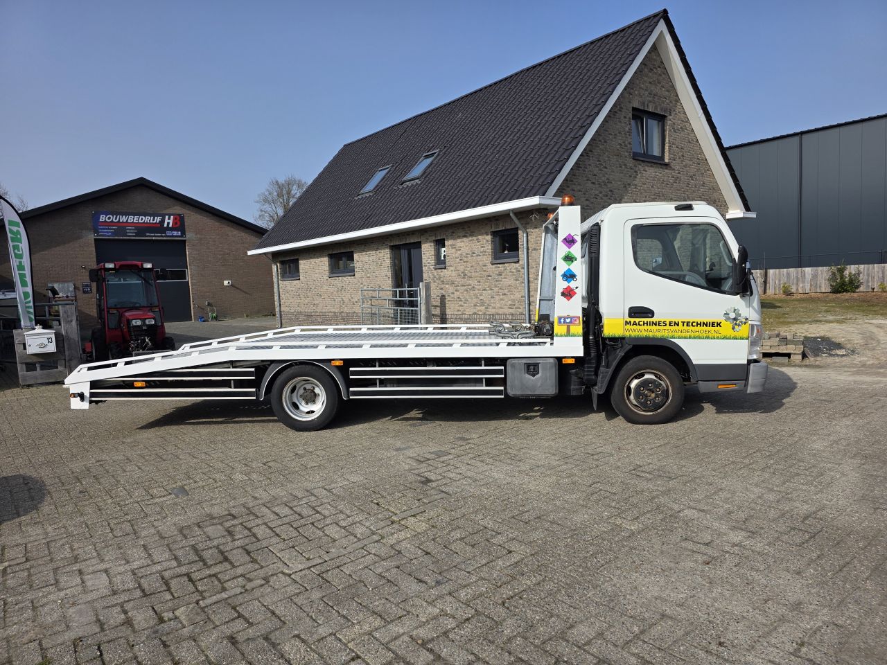 Mitsubishi fuso canter oprijwagen