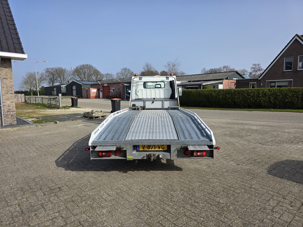 Mitsubishi fuso canter oprijwagen