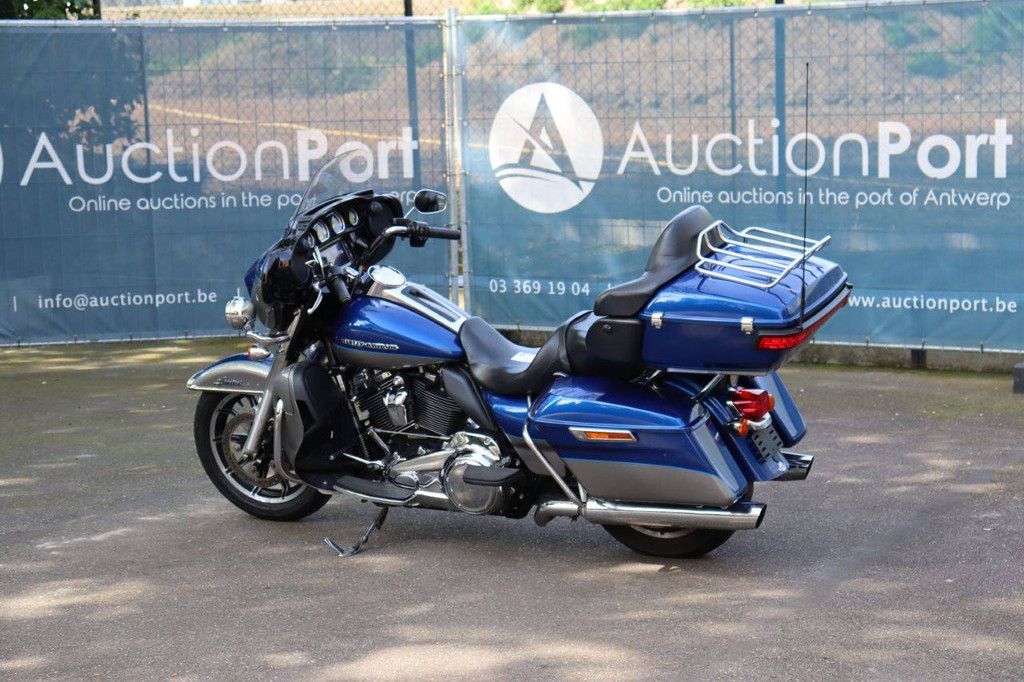 Motorcycle Harley-Davidson Electra Glide Ultra Petrol 2017