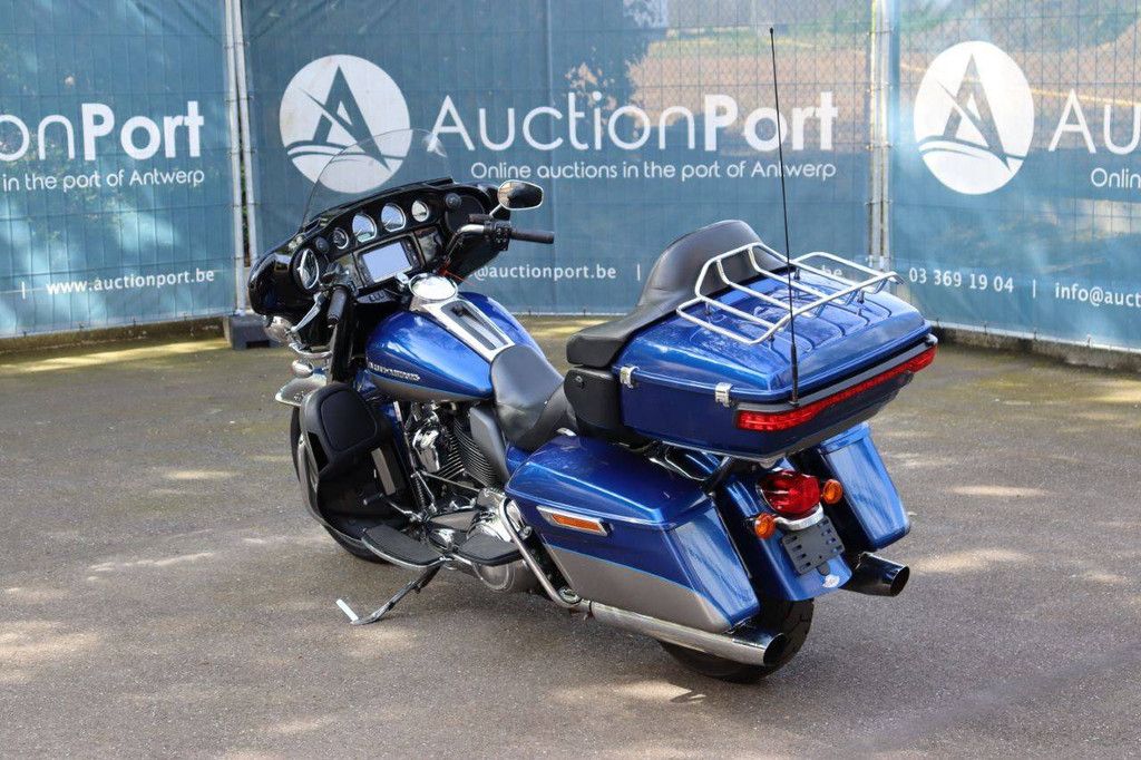 Motorcycle Harley-Davidson Electra Glide Ultra Petrol 2017