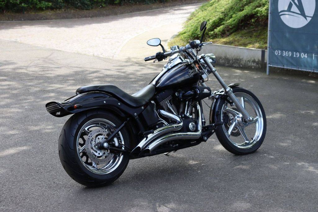 Motorcycle Harley-Davidson Night Train Softrail Petrol 2008