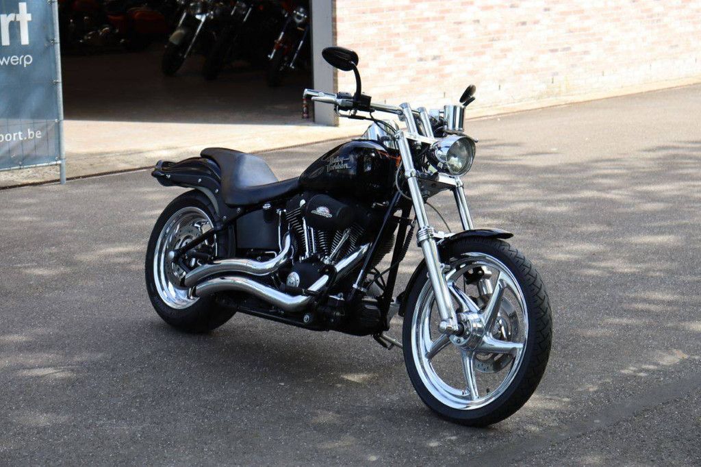 Motorcycle Harley-Davidson Night Train Softrail Petrol 2008