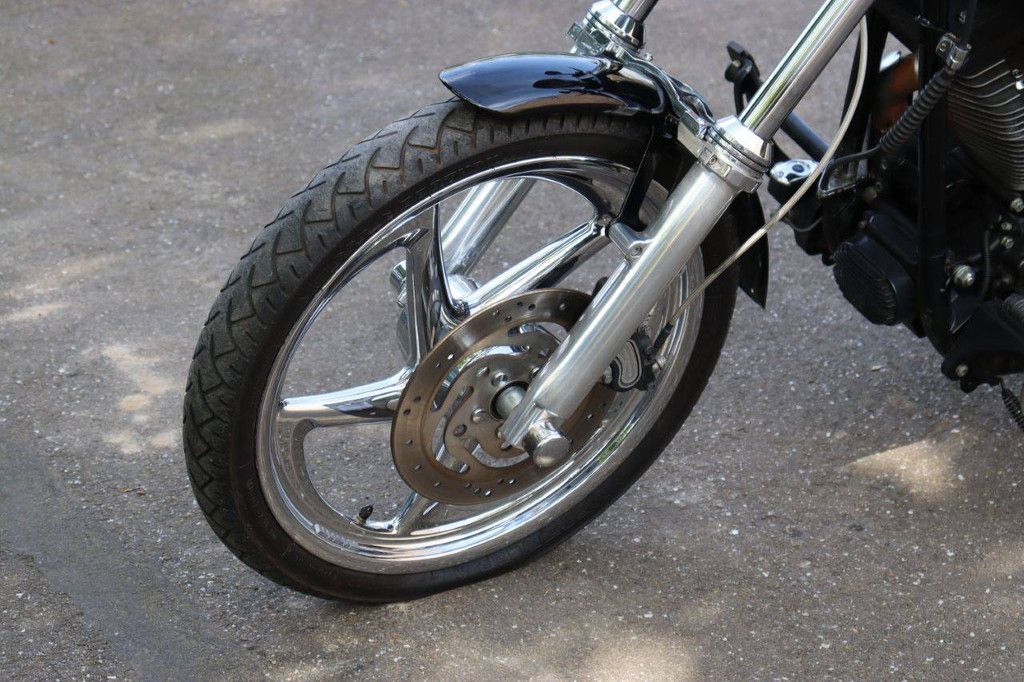 Motorcycle Harley-Davidson Night Train Softrail Petrol 2008