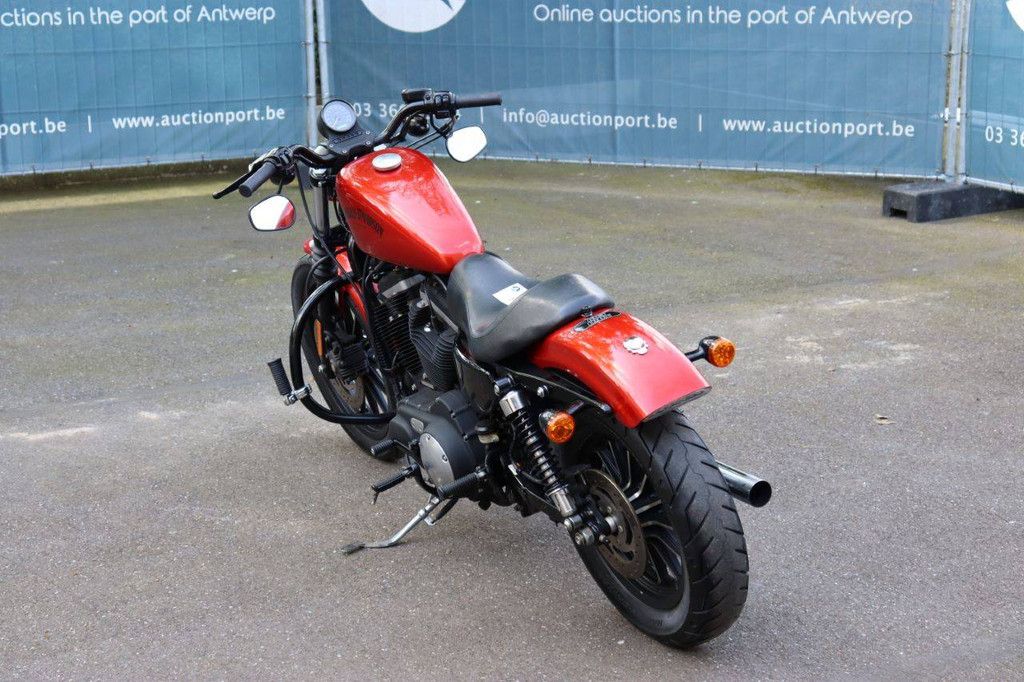 Motorcycle Harley-Davidson Sportster XL883 Iron Petrol 2012