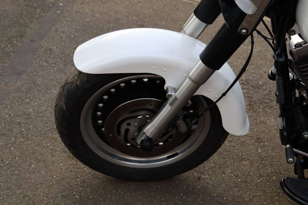 Harley-Davidson Fatboy LO Petrol Motorcycle 2010 (Margin)