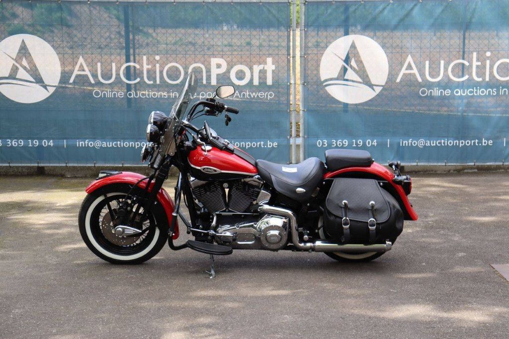 Motorcycle Harley-Davidson Springer Classic Petrol 2005 (Margin)