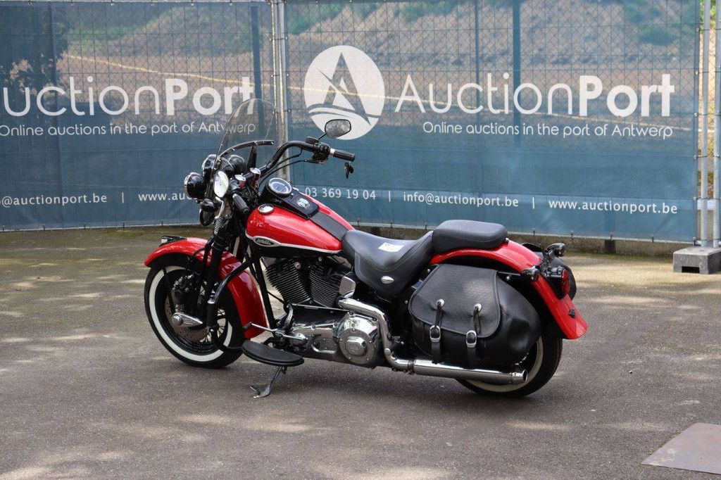 Motorcycle Harley-Davidson Springer Classic Petrol 2005 (Margin)