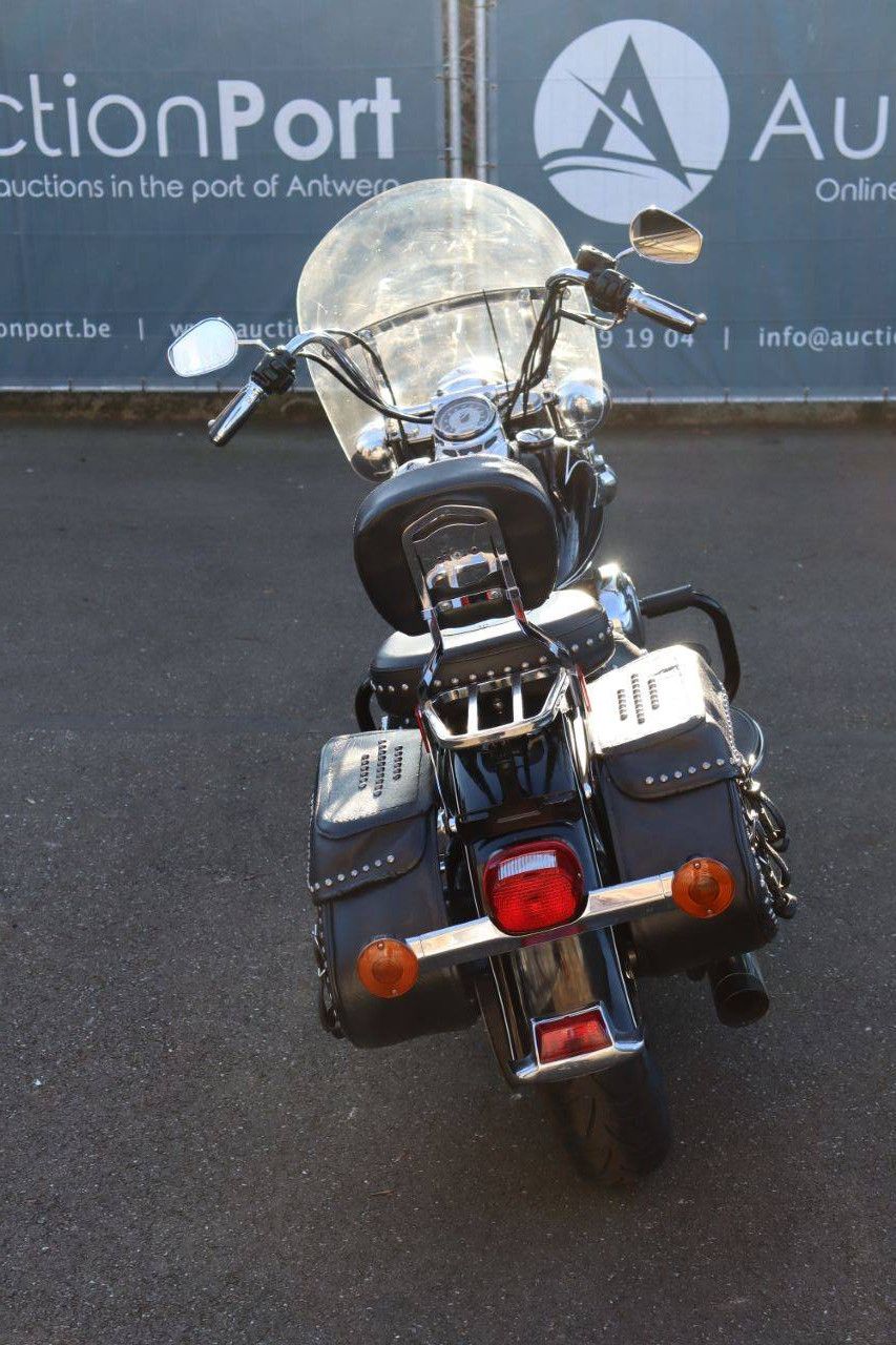 Motorcycle Harley-Davidson Heritage Softail Classic Petrol 2013